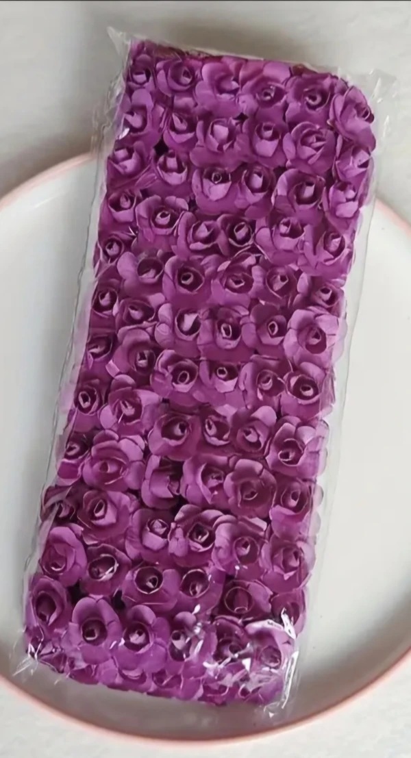 12 rositas de papel endurecido Violeta's foto | Ely's Shop |  BizneCubano