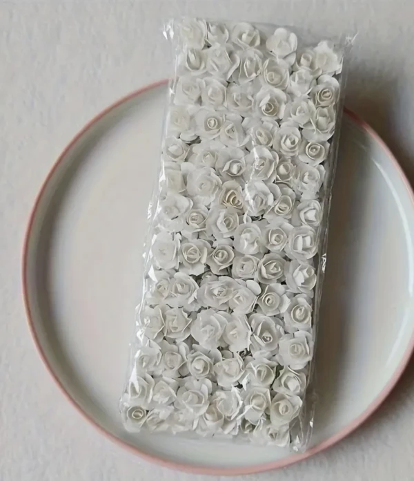12 rositas de papel endurecido Blanco's foto | Ely's Shop |  BizneCubano