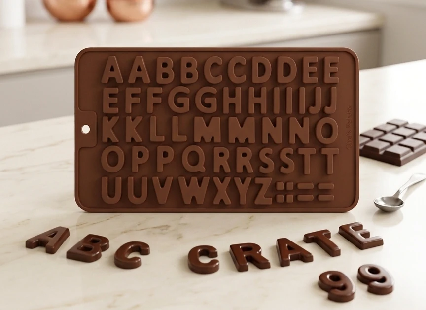 Molde chocolate letras's foto | Ely's Shop |  BizneCubano