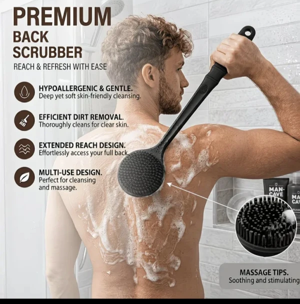 Cepillo de silicona premium para ducha's foto | Ely's Shop |  BizneCubano